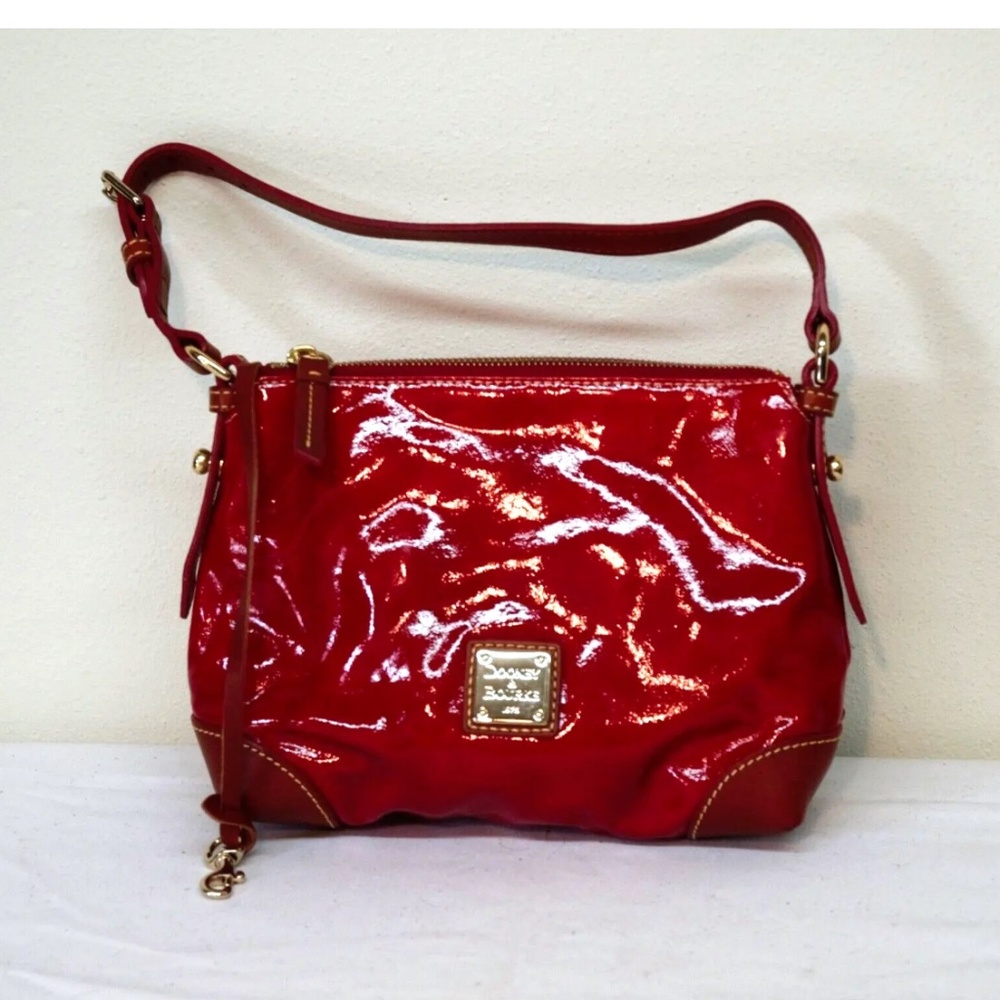 DOONEY & BOURKE Red Patent Leather Purse (Mint condition, never used!)
